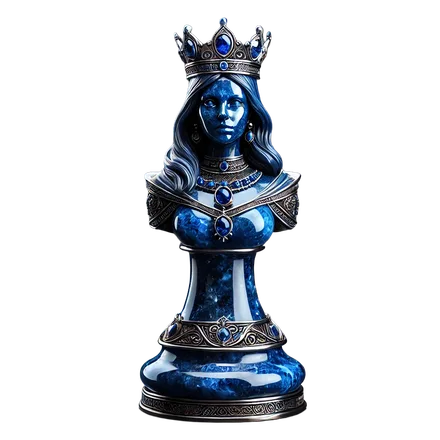 Deep Sapphire, a wild queen from the collection.