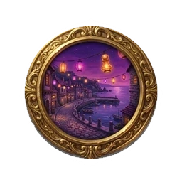 The Lanternwick medallion.